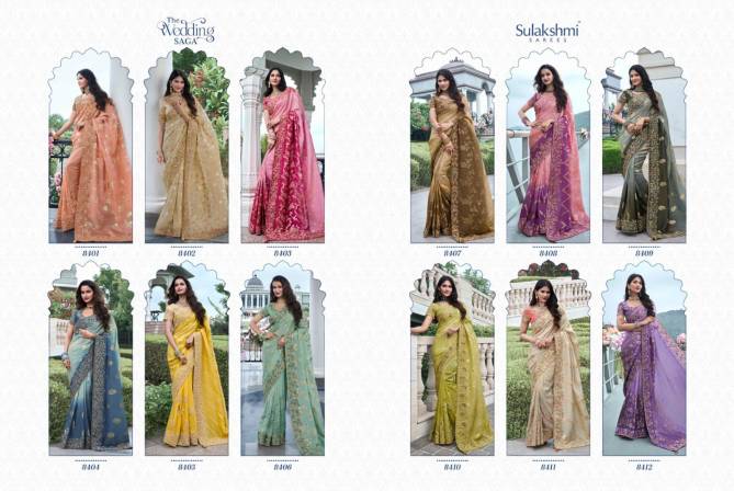 The Wedding Saga By Sulakshmi Tissue Silk Saree Wholesale Shop In Surat